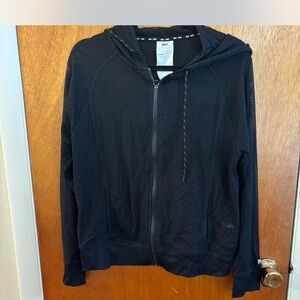 Dkny sport mesh zip down size m